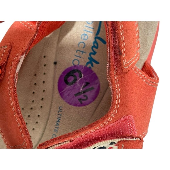 Clarks Amanda Sprint Womens Sandal Coral US Size 6.5 Comfort Ankle Straps - Picture 6 of 6